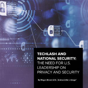 Techlash and National Security: The Need for U.S. Leadership on Privacy and Security