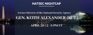 NatSec Nightcap - April 30, 2020