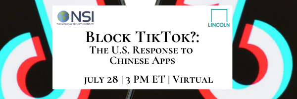 Block TikTok?: TheU.S. Response to Chinese Apps