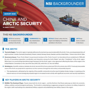 China and Arctic Security