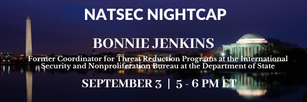NatSec Nightcap - September 3, 2020