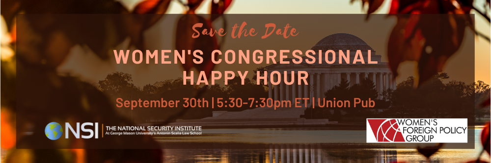 Women's Congressional Happy Hour