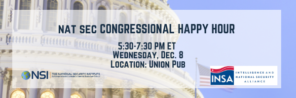 Congressional Happy Hour