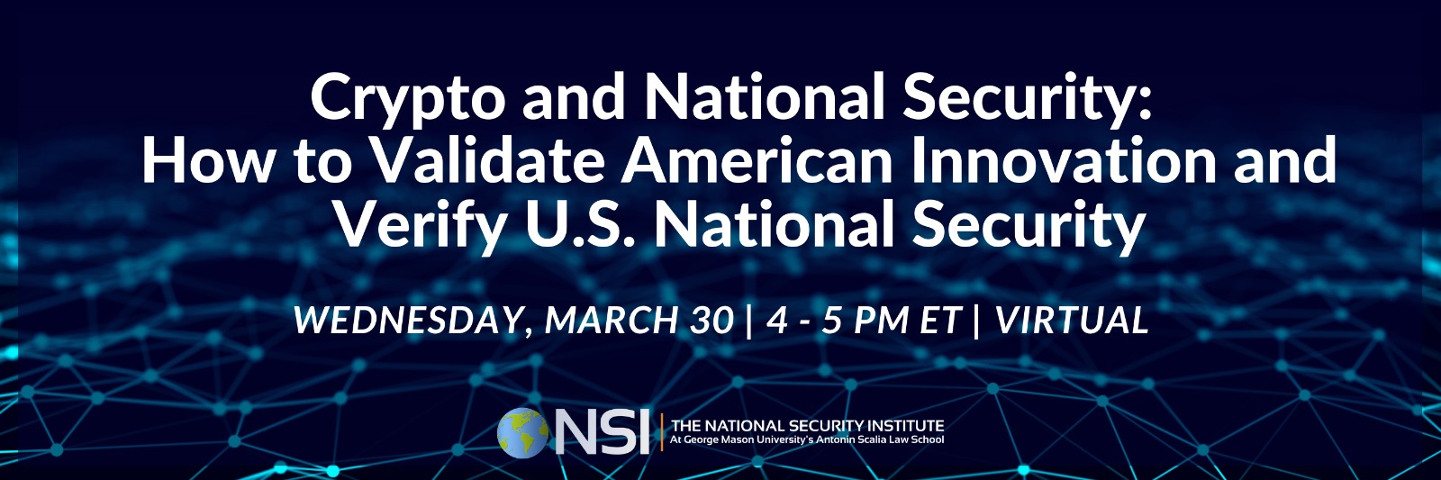 Crypto and National Security: How to Validate American Innovation and Verify U.S. National Security