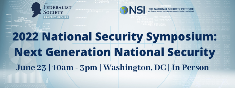 2022 National Security Symposium