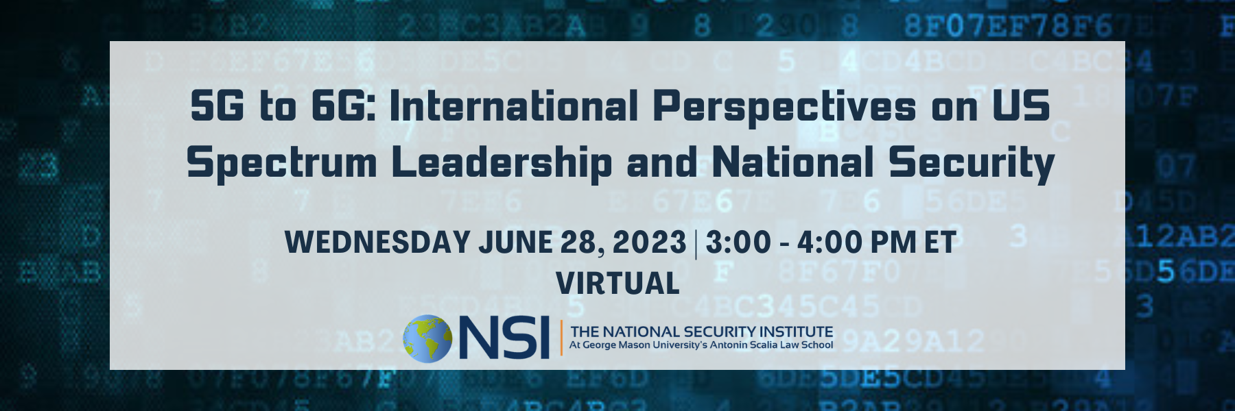 5G to 6G: International Perspectives on US Spectrum Leadership and National Security