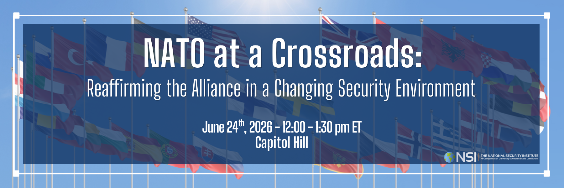 NATO at a Crossroads: Reaffirming the Alliance in a Changing Security Environment